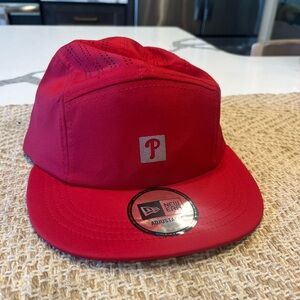 Red New Era Adjustable Cap